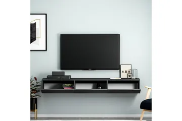 Interlaken TV-benk 180 cm - Svart - Møbler - TV- & Mediamøbler - TV benk & mediabenk