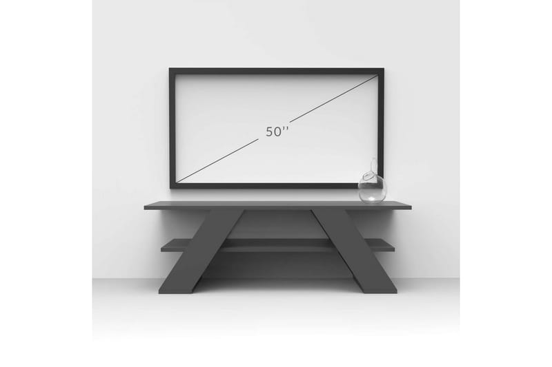 Janesh TV-benk 120 cm - Sand - Møbler - TV- & Mediamøbler - TV benk & mediabenk