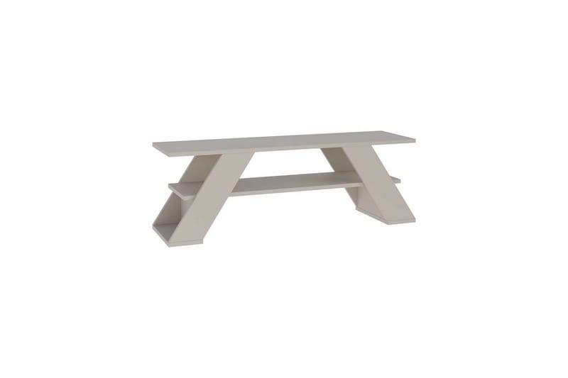Janesh TV-benk 120 cm - Sand - Møbler - TV- & Mediamøbler - TV benk & mediabenk