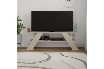Janesh TV-benk 120 cm - Sand - Møbler - TV- & Mediamøbler - TV benk & mediabenk