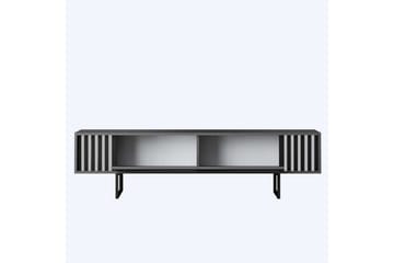 Jeval TV-benk 180 cm - Svart/Antrasitt - Møbler - TV- & Mediamøbler - TV benk & mediabenk