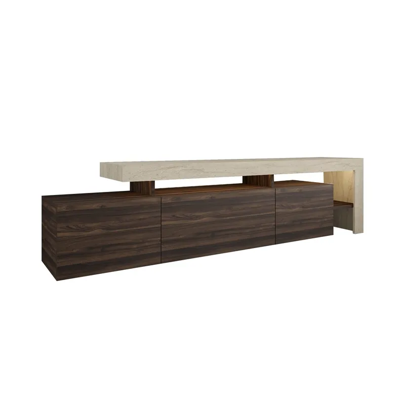 Jurukovo TV-benk 192x53x37 cm, Valnøtt