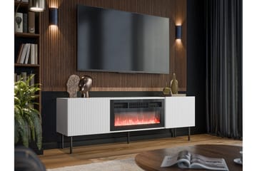 Kamta TV-benk 180 cm - Hvit - Møbler - TV- & Mediamøbler - TV benk & mediabenk
