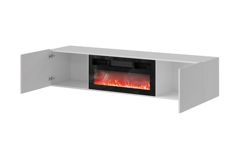 Kamta TV-benk 180 cm - Svart - Møbler - TV- & Mediamøbler - TV benk & mediabenk