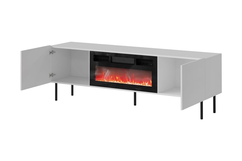 Kamta TV-benk 180 cm - Svart - Møbler - TV- & Mediamøbler - TV benk & mediabenk