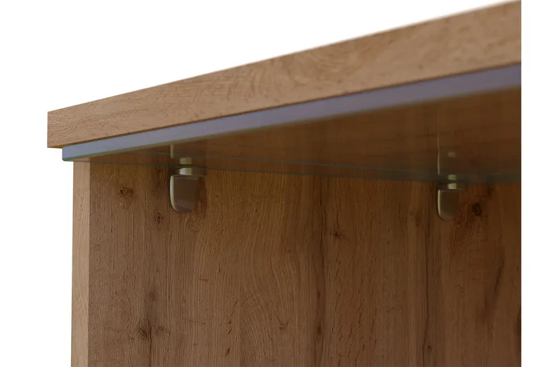 Kanak TV-benk 140 cm - Hvit - Møbler - TV- & Mediamøbler - TV benk & mediabenk