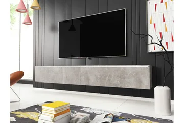 Kanak TV-benk 180 cm - Grå - Møbler - TV- & Mediamøbler - TV benk & mediabenk