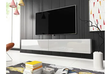 Kanak TV-benk 180 cm - Hvit - Møbler - TV- & Mediamøbler - TV benk & mediabenk