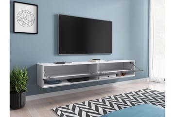 Kanak TV-benk 180 cm - Svart - Møbler - TV- & Mediamøbler - TV benk & mediabenk