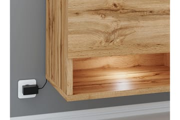 Kanak TV-benk 180 cm - Svart - Møbler - TV- & Mediamøbler - TV benk & mediabenk