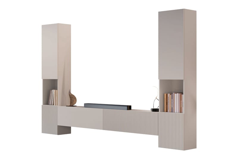 Kangana Tv-Møbelsett, Beige