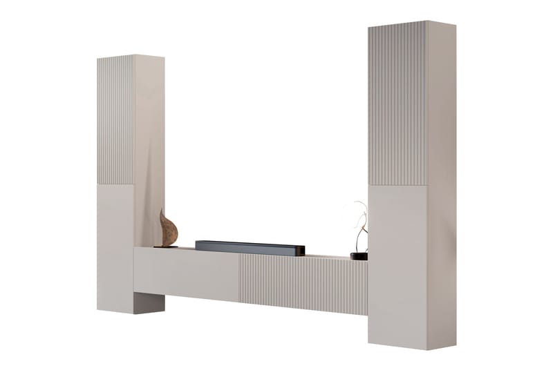 Kangana Tv-Møbelsett, Beige