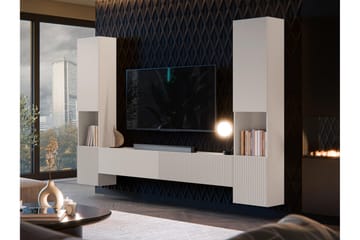 Kangana Tv-Møbelsett - Beige - Møbler - TV- & Mediamøbler - TV-møbelsett