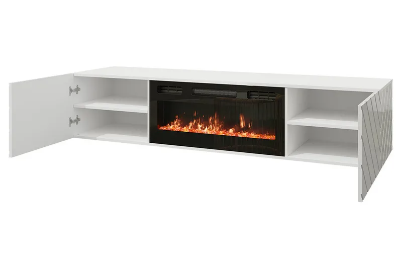 Kanki TV-benk 183 cm - Svart - Møbler - TV- & Mediamøbler - TV benk & mediabenk