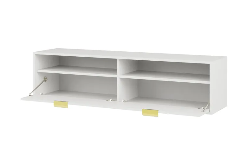 Kanon TV-benk 140 cm - Hvit - Møbler - TV- & Mediamøbler - TV benk & mediabenk