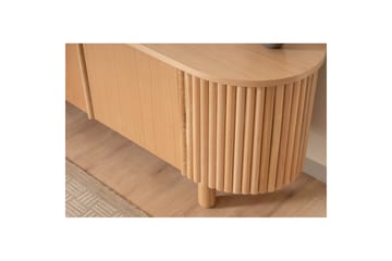 Karela TV-benk 180 cm - Lysfarget tre - Møbler - TV- & Mediamøbler - TV benk & mediabenk