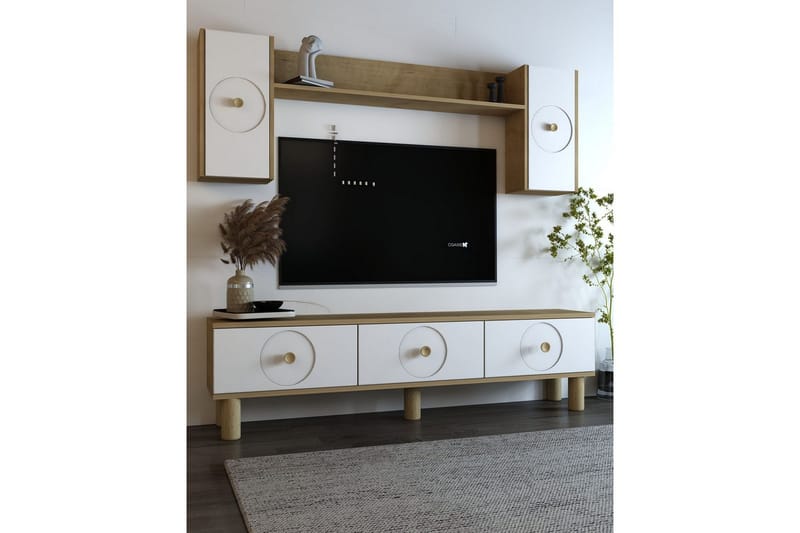 Katsuyoshi TV-skap - Hvit - Møbler - TV- & Mediamøbler - TV-skap