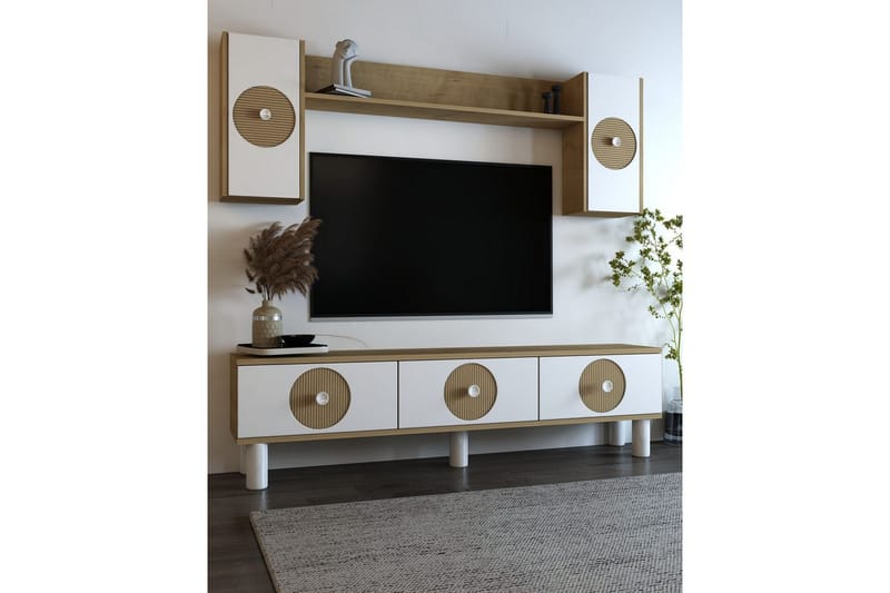 Katsuyoshi TV-skap - Hvit - Møbler - TV- & Mediamøbler - TV-skap