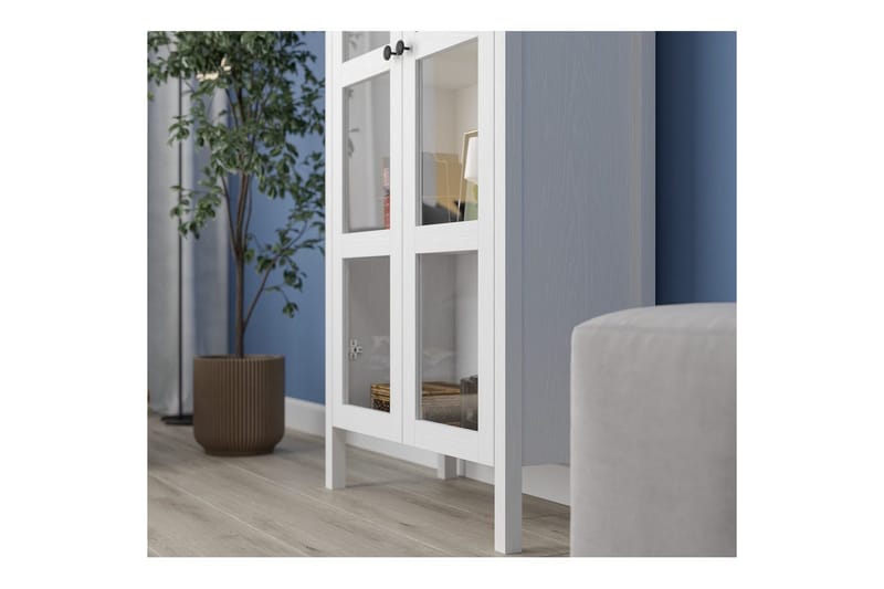 Kelric Bokhylle 80 cm - Natur/Hvit - Oppbevaring - Hylle - Bokhylle