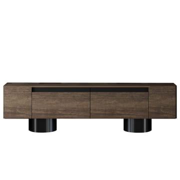 Kumail TV-benk 180 cm - Brun/Svart - Møbler - TV- & Mediamøbler - TV benk & mediabenk