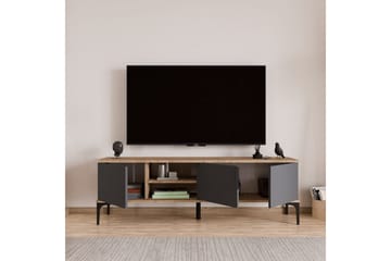 Kunar TV-benk 180 cm - Antrasitt - Møbler - TV- & Mediamøbler - TV benk & mediabenk