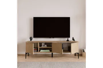 Kunar TV-benk 180 cm - Natur - Møbler - TV- & Mediamøbler - TV benk & mediabenk
