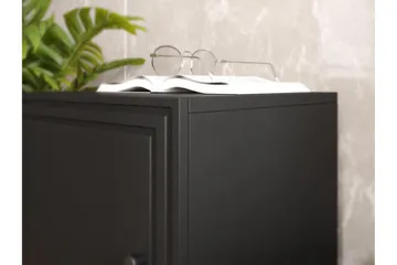 Laholm TV-benk 201 cm - Svart - Møbler - TV- & Mediamøbler - TV benk & mediabenk