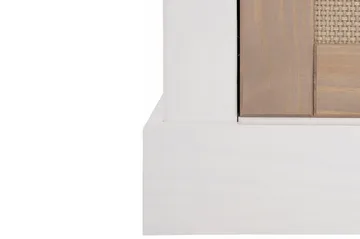 Lanseria TV-benk 95 cm - Hvit / Grå - Møbler - TV- & Mediamøbler - TV benk & mediabenk