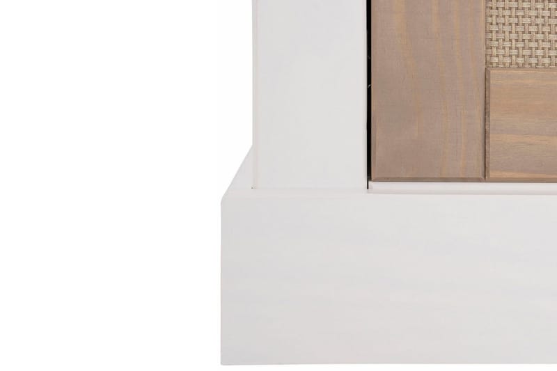 Lanseria TV-benk 95 cm - Hvit / Grå - Møbler - TV- & Mediamøbler - TV benk & mediabenk