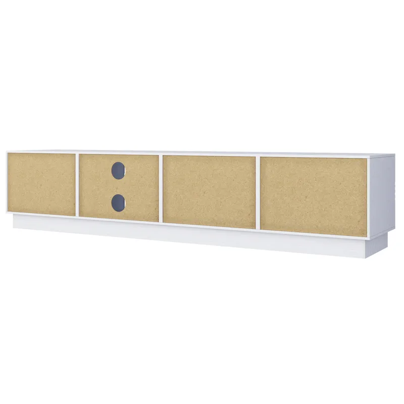 Lav skjenk Loft24 Toro Hvit - Hvit - Møbler - TV- & Mediamøbler - TV benk & mediabenk