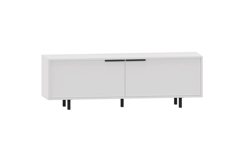 Lavbord Alberto 150x38x50 cm, Hvit - 150x38x50 cm, Hvit - Møbler - TV- & Mediamøbler - TV benk & mediabenk