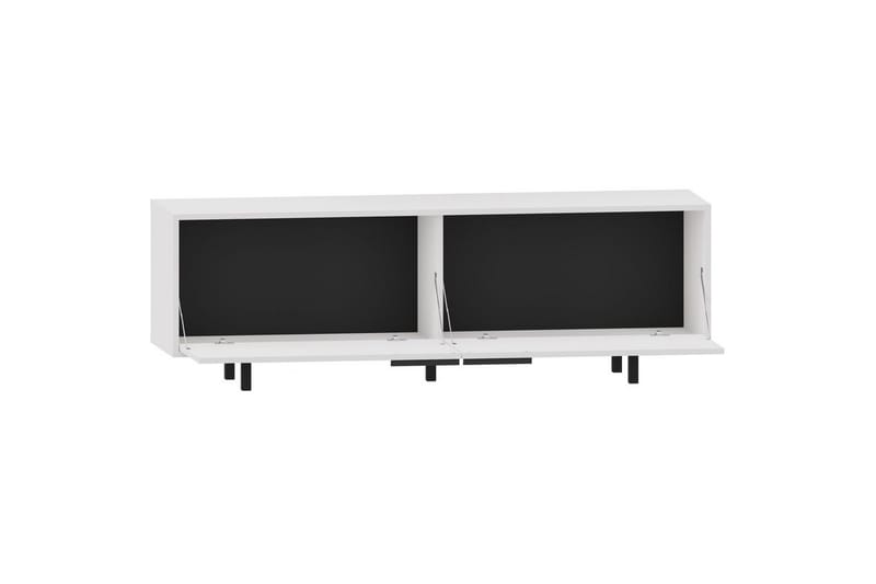 Lavbord Alberto 150x38x50 cm, Hvit - 150x38x50 cm, Hvit - Møbler - TV- & Mediamøbler - TV benk & mediabenk