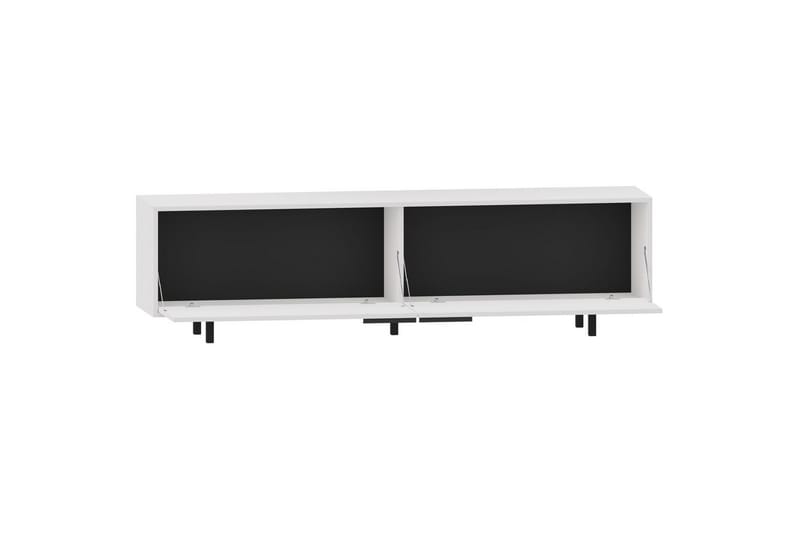 Lavbord Alberto 180x38x50 cm, Hvit - 180x38x50 cm, Hvit - Møbler - TV- & Mediamøbler - TV benk & mediabenk