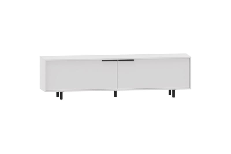 Lavbord Alberto 180x38x50 cm, Hvit - 180x38x50 cm, Hvit - Møbler - TV- & Mediamøbler - TV benk & mediabenk