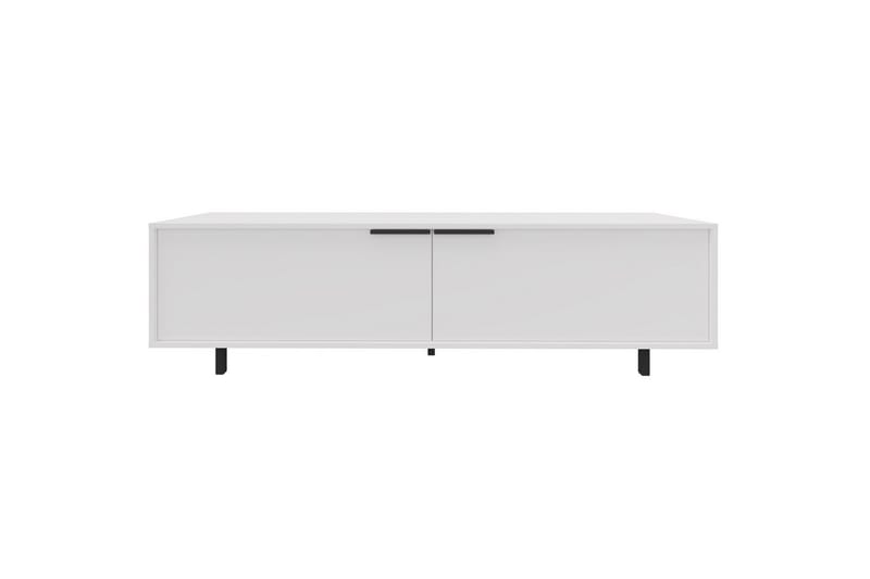Lavbord Alberto 180x38x50 cm, Hvit - 180x38x50 cm, Hvit - Møbler - TV- & Mediamøbler - TV benk & mediabenk