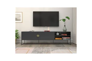 Lavbord Asia Antrasitt - Antrasitt - Møbler - TV- & Mediamøbler - TV benk & mediabenk