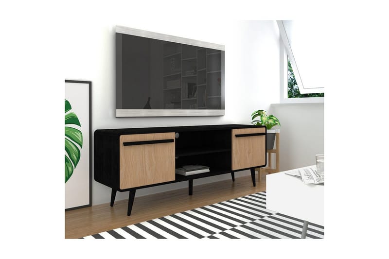 Lavbord Chantal Natur - Natur - Møbler - TV- & Mediamøbler - TV benk & mediabenk