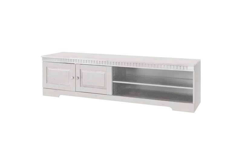 Lavbord Cubrix Hvit - Hvit - Møbler - TV- & Mediamøbler - TV benk & mediabenk
