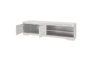 Lavbord Cubrix Hvit - Hvit - Møbler - TV- & Mediamøbler - TV benk & mediabenk