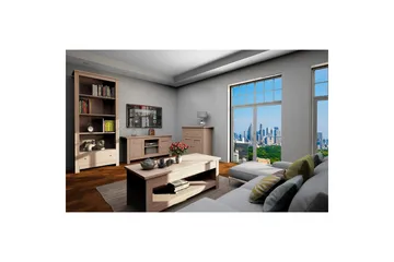 Lavbord Emerald 120x39x58 cm, Natur - 120x39x58 cm, Natur - Møbler - TV- & Mediamøbler - TV benk & mediabenk