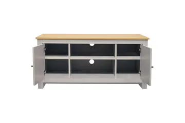 Lavbord Emerald 120x39x58 cm, Natur/Grå - 120x39x58 cm, Natur/Grå - Møbler - TV- & Mediamøbler - TV benk & mediabenk