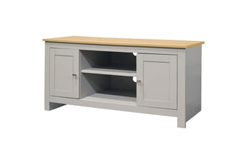 Lavbord Emerald 120x39x58 cm, Natur/Grå - 120x39x58 cm, Natur/Grå - Møbler - TV- & Mediamøbler - TV benk & mediabenk