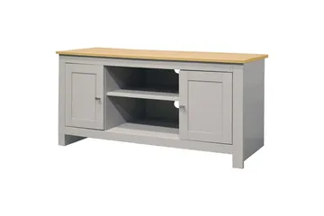 Lavbord Emerald 120x39x58 cm, Natur/Grå - 120x39x58 cm, Natur/Grå - Møbler - TV- & Mediamøbler - TV benk & mediabenk