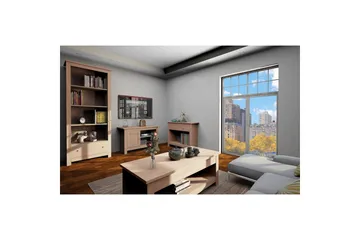 Lavbord Emerald 95x39x58 cm, Natur - 95x39x58 cm, Natur - Møbler - TV- & Mediamøbler - TV benk & mediabenk