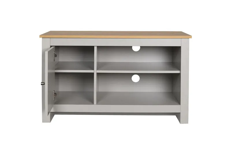 Lavbord Emerald 95x39x58 cm, Natur/Grå - 95x39x58 cm, Natur/Grå - Møbler - TV- & Mediamøbler - TV benk & mediabenk