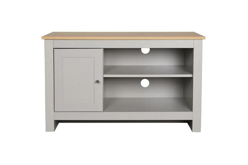 Lavbord Emerald 95x39x58 cm, Natur/Grå - 95x39x58 cm, Natur/Grå - Møbler - TV- & Mediamøbler - TV benk & mediabenk