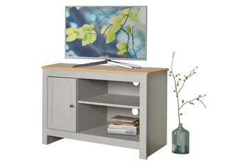 Lavbord Emerald 95x39x58 cm, Natur/Grå - 95x39x58 cm, Natur/Grå - Møbler - TV- & Mediamøbler - TV benk & mediabenk