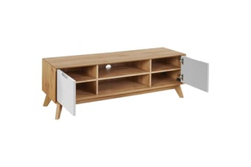 Lavbord Ezra Wotan eik/hvit - Wotan eik/hvit - Møbler - TV- & Mediamøbler - TV benk & mediabenk