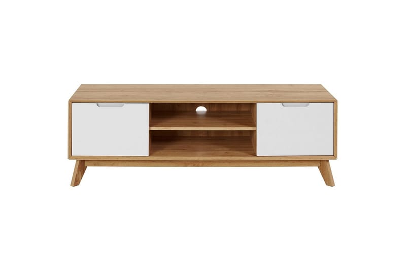 Lavbord Ezra Wotan eik/hvit - Wotan eik/hvit - Møbler - TV- & Mediamøbler - TV benk & mediabenk