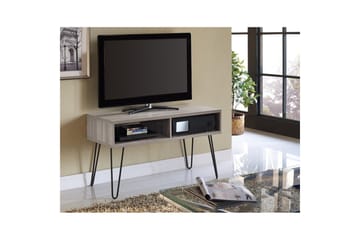 Lavbord Owen Grå/Eik - Grå/Eik - Møbler - TV- & Mediamøbler - TV benk & mediabenk